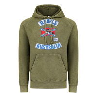 Vintage Olive rebel MC supporter Vintage Hoodie - ArtMosaic