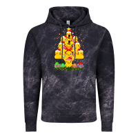 Cloud Black duck rubber duck christmas tree duckie and quack christmas 123 Vintage Hoodie - ArtMosaic