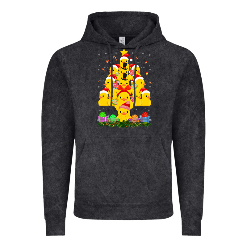 Duck Rubber Duck Christmas Tree Duckie And Quack Christmas 123 Vintage Hoodie by ArtMosaic | Teevron