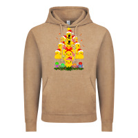 Vintage Coffee duck rubber duck christmas tree duckie and quack christmas 123 Vintage Hoodie - ArtMosaic