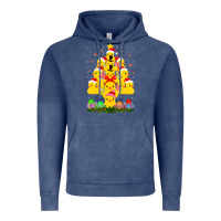 Vintage Denim duck rubber duck christmas tree duckie and quack christmas 123 Vintage Hoodie - ArtMosaic