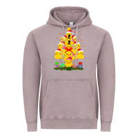 Vintage Zinc duck rubber duck christmas tree duckie and quack christmas 123 Vintage Hoodie - ArtMosaic