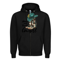 Black Should Have Been A Cowgirl Zipper Hoodie - JahusDesignShop