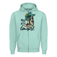 Should Have Been A Cowgirl Zipper Hoodie | Teevron