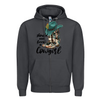 Smoke Should Have Been A Cowgirl Zipper Hoodie - JahusDesignShop