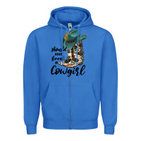 True Royal Should Have Been A Cowgirl Zipper Hoodie - JahusDesignShop