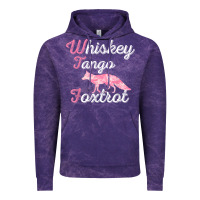 Cloud Purple whiskey tango foxtrot military womens fun wtf quote t shirt Vintage Hoodie - ArtMosaic