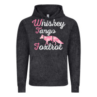 Vintage Black whiskey tango foxtrot military womens fun wtf quote t shirt Vintage Hoodie - ArtMosaic
