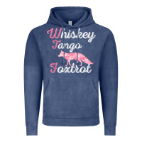 Vintage Denim whiskey tango foxtrot military womens fun wtf quote t shirt Vintage Hoodie - ArtMosaic
