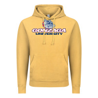 Vintage Mustard the gonzaga bulldogs Vintage Hoodie - ArtMosaic