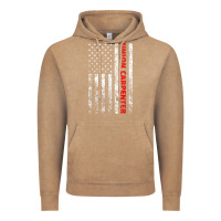 Vintage Coffee Union Carpenter With A Vintage American Flag For Fans Vintage Hoodie - ArtMosaic