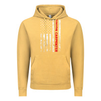 Vintage Mustard Union Carpenter With A Vintage American Flag For Fans Vintage Hoodie - ArtMosaic