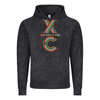 Vintage Black X-Country Design For Cross Country Runners and Coaches Vintage Hoodie - ArtMosaic