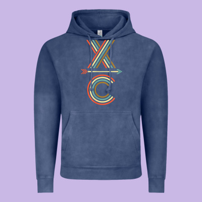 X-country Design For Cross Country Runners And Coaches Vintage Hoodie Designed By Artmosaic