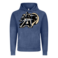 Vintage Denim army black knights Vintage Hoodie - ArtMosaic