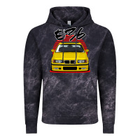 Cloud Black Yellow E36 Vintage Hoodie - ArtMosaic