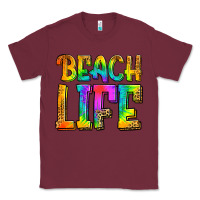 Burgundy beach life Classic Tee - Jasminsmagicworld