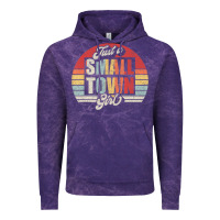 Cloud Purple Limited Edition Retro Vintage Just A Small Town Girl Vintage Hoodie - ArtMosaic