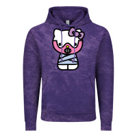 Cloud Purple hell kitty cute devil Vintage Hoodie - ArtMosaic