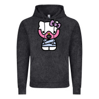 Vintage Black hell kitty cute devil Vintage Hoodie - ArtMosaic