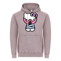 Vintage Zinc hell kitty cute devil Vintage Hoodie - ArtMosaic