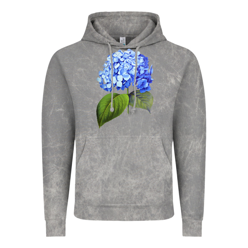 Blue  Hydrangea Vintage Hoodie by ArtMosaic | Teevron