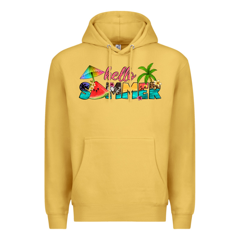 Hello Summer Premium Hoodie by Artiststas | Teevron