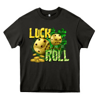 Asphalt Luck and roll Heavy Core Tee - CowGirlArtShop