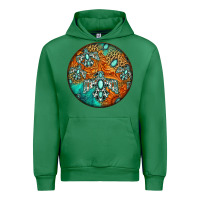 Emerald western pattern circle Urban Hoodie - Jasminsmagicworld