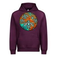Western Pattern Circle Urban Hoodie | Teevron