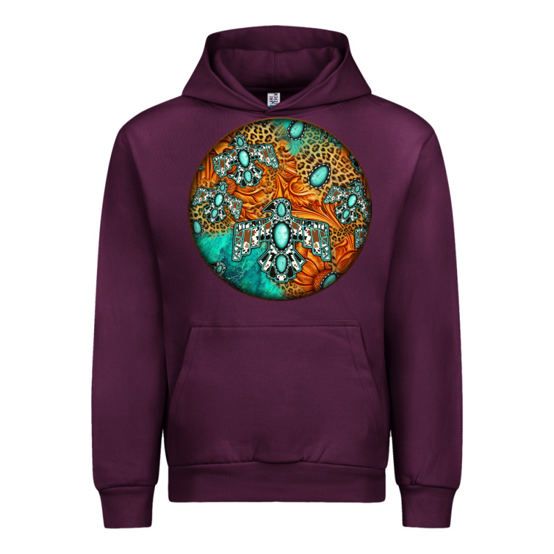 Western Pattern Circle Urban Hoodie by Jasminsmagicworld | Teevron