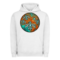 Pigment Lunar Rock western pattern circle Urban Hoodie - Jasminsmagicworld