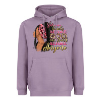 Lavender She who kneels before god can stand before anyone Heavyweight Hoodie - RanaPortraitStore