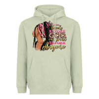 Matcha She who kneels before god can stand before anyone Heavyweight Hoodie - RanaPortraitStore