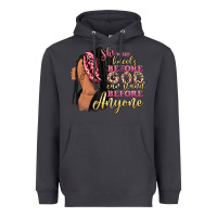 Smoke She who kneels before god can stand before anyone Heavyweight Hoodie - RanaPortraitStore