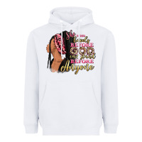 White She who kneels before god can stand before anyone Heavyweight Hoodie - RanaPortraitStore