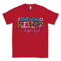 Red half of my haert is deployed olivia Classic Tee - OliviaCreatesArt