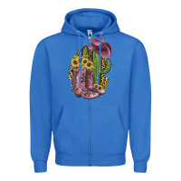 True Royal Pink Cowboy Boots Zipper Hoodie - JahusDesignShop