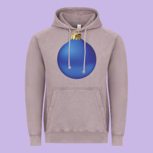 Christmas Ornament 2 Vintage Hoodie Designed By Artisfamous