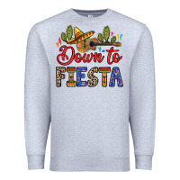Heather Grey Down to fiesta Premium Sweatshirt - RanaPortraitStore