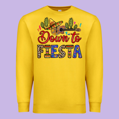 Down To Fiesta Premium Sweatshirt Designed By Ranaportraitstore