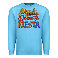Ocean Blue Down to fiesta Premium Sweatshirt - RanaPortraitStore