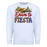 White Down to fiesta Premium Sweatshirt - RanaPortraitStore