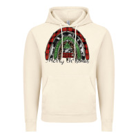 Vintage Artic Merry Christmas rainbow Vintage Hoodie - CowhideDigitalArt
