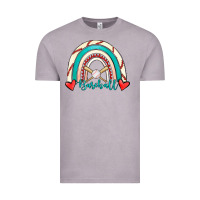 Vintage Zinc Baseball Rainbow Vintage Tee - RanaPortraitStore