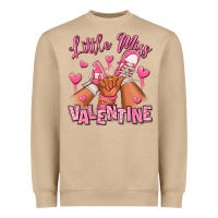 Mushroom little miss valentine afro kid sneakers Heavyweight Sweatshirt - RanaPortraitStore