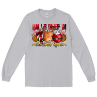 Moon Dust balls deep in christmas spirit Long Sleeve Tee - CowhideDigitalArt