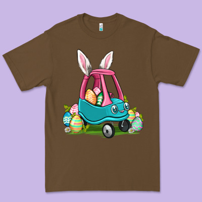 Easter Toddler Car Premium Tee Designed By Oliviacreatesart