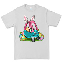 Dove Grey Easter toddler car Premium Tee - OliviaCreatesArt