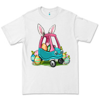 White Easter toddler car Premium Tee - OliviaCreatesArt